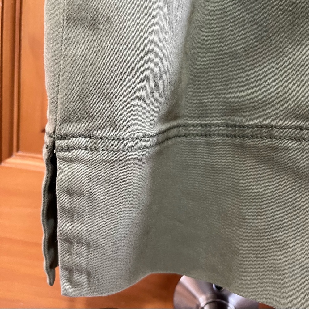 Anthropologie Maeve Oona Utility
Dress Olive Green Sleeveless Size 4 - Picture 6 of 11